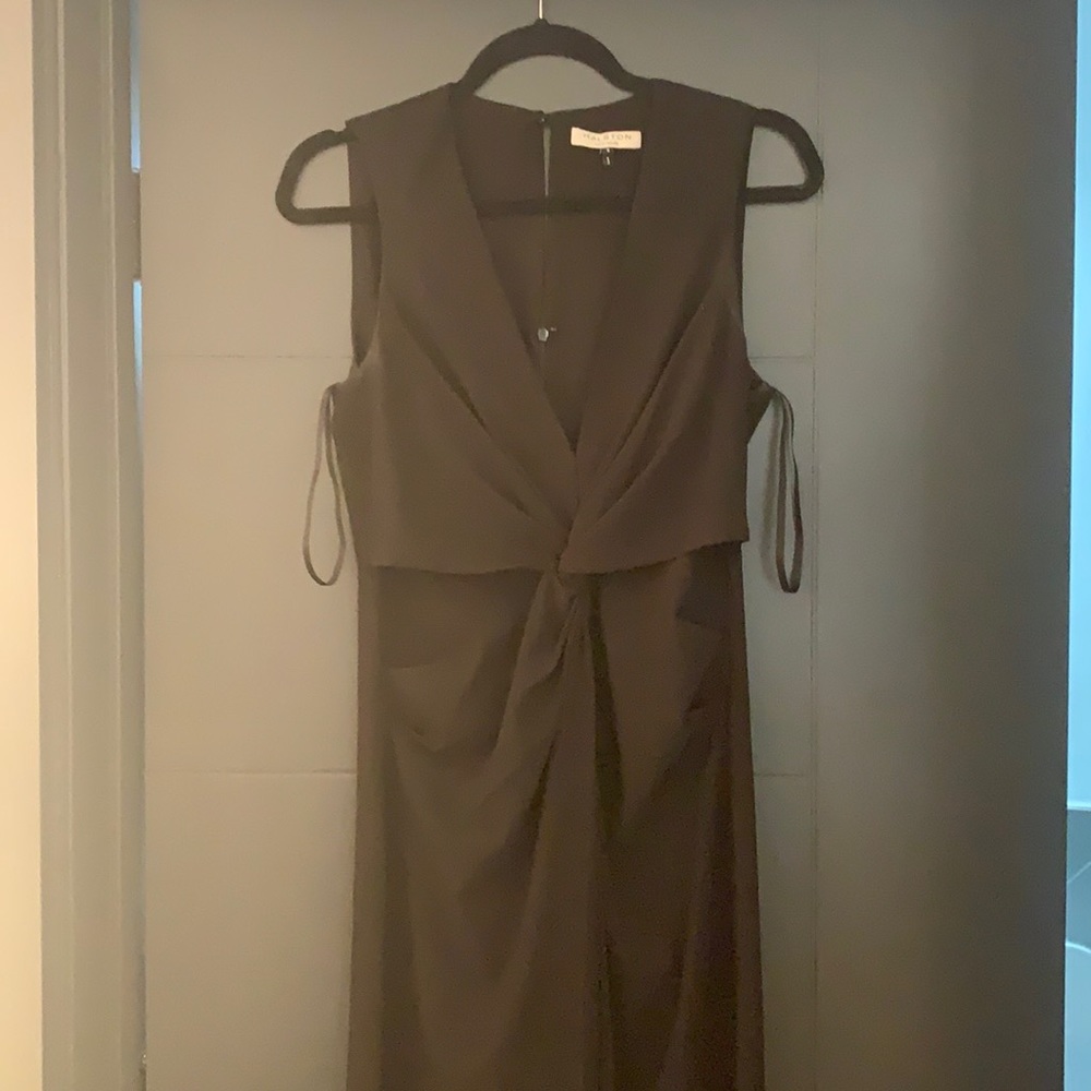 Halston Heritage black jumpsuit